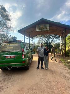 Os clientes hospedados em Antique cottages