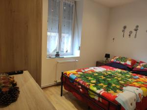 Postel nebo postele na pokoji v ubytování Chez Dori Chambre privée