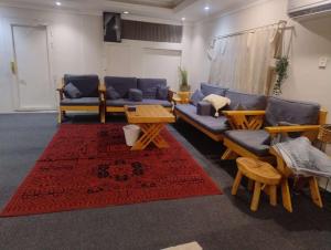 Posezení v ubytování استراحة دسمان