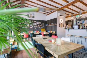 Hostel Mannheim的休息区