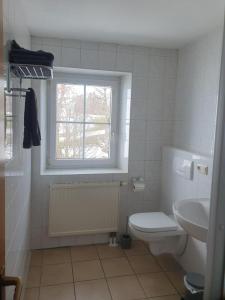 Koupelna v ubytování Ferienwohnung Koller "die Kleine"