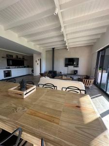 Kuchyň nebo kuchyňský kout v ubytování Casa en chapadmalal