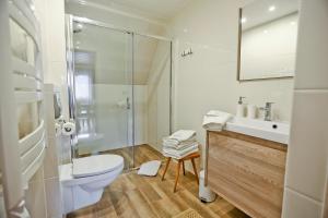 Kúpeľňa v ubytovaní Nosalove Apartamenty