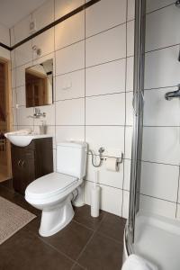 Kúpeľňa v ubytovaní Nosalove Apartamenty