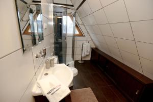 Kúpeľňa v ubytovaní Nosalove Apartamenty