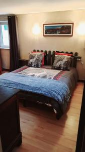 Postel nebo postele na pokoji v ubytování Apartment Les Claudalies