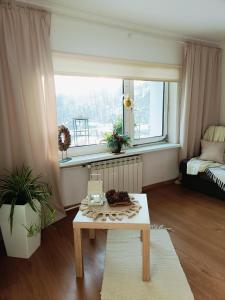 Posteľ alebo postele v izbe v ubytovaní Apartament nad Potokiem + 9 fotografií