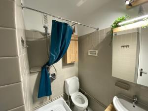 Koupelna v ubytování Studio avec vue sur les pistes