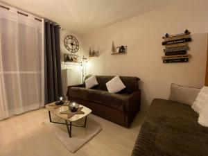 Posezení v ubytování Studio avec vue sur les pistes
