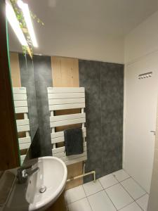 Koupelna v ubytování Studio avec vue sur les pistes