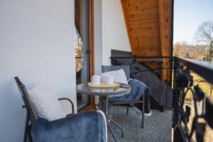 Balkon lub taras w obiekcie Luna