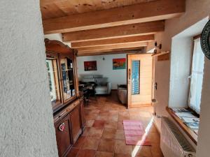 Kuchyň nebo kuchyňský kout v ubytování In Cima alla Contrada