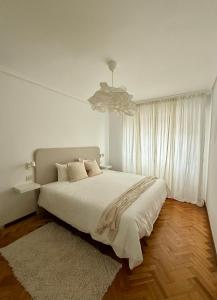 Postel nebo postele na pokoji v ubytování Da Barreira