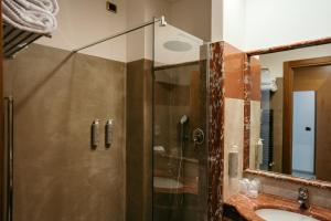 Koupelna v ubytování Grand Hotel la Chiusa di Chietri