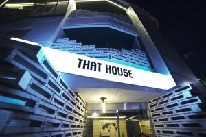 a theatre with a sign that reads that house at That House Hongdae in Seoul