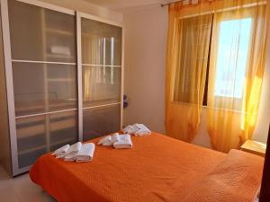 Postel nebo postele na pokoji v ubytování Villa 2M a 50 metri dal mare