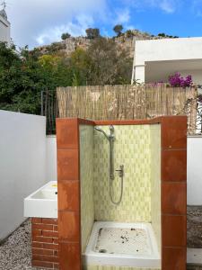 Koupelna v ubytování Villa 2M a 50 metri dal mare + 49 fotografií