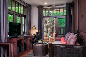 Istumisnurk majutusasutuses Sireeampan Boutique Resort and Spa - SHA Extra Plus