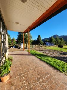 Naturlandskabet i nærheden af chaletet