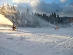 Apartmán ÁJA - Lipno nad Vltavou v zimě