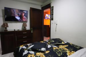 Postel nebo postele na pokoji v ubytování Hôtel d’lyon