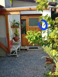 Vonkajšia záhrada v ubytovaní Apartment an der Hutweide