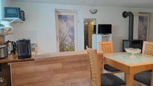 Kuchyňa alebo kuchynka v ubytovaní Apartment an der Hutweide