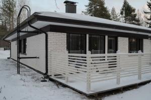 Villa Metso At Rovaniemi om vinteren