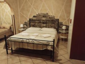 Postel nebo postele na pokoji v ubytování b&b ar colle 2