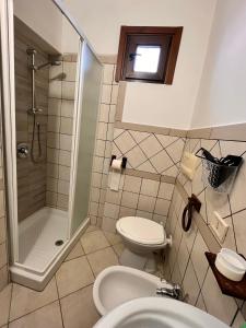 Koupelna v ubytování b&b ar colle 2