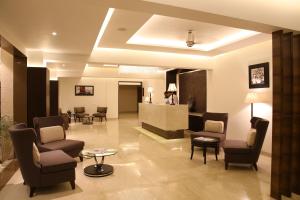 Posezení v ubytování Lemon Tree Hotel Candolim
