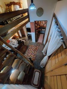 Postel nebo postele na pokoji v ubytování Tiny House Chamego