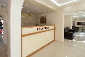 The lobby or reception area at Gizem Pansiyon