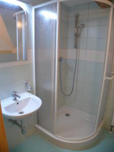 Koupelna v ubytování Apartmány Yellow