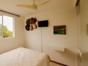 Televisyen dan/atau pusat hiburan di Residencial Órion Condomínio Piscina 250m Praia Balneário Piçarras