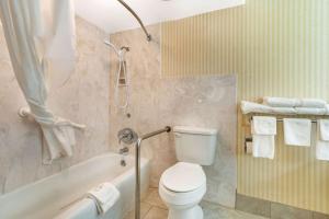 Koupelna v ubytování Quality Inn