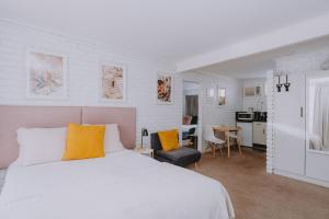 Kuchyň nebo kuchyňský kout v ubytování Mulwala Resort