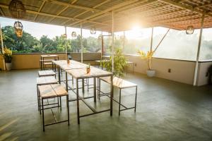 Μπαλκόνι ή βεράντα στο KUMA'S HOTEL