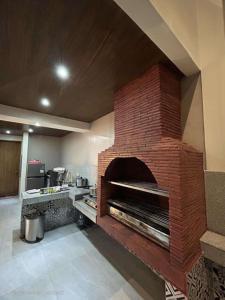 Kuchyň nebo kuchyňský kout v ubytování Oncheon hotspring private villa