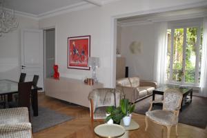 Posedenie v ubytovaní La Villa d'Auteuil, Paris 16, rénovée