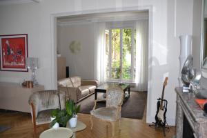 Posedenie v ubytovaní La Villa d'Auteuil, Paris 16, rénovée
