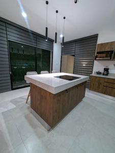 Kuchyň nebo kuchyňský kout v ubytování Residencia en Mérida, Yucatán