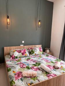 Postel nebo postele na pokoji v ubytování Central Sliema Stay Cozy for 4 guests, Air-Conditioned, Self Check-In