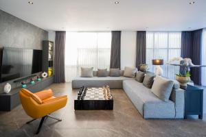 Posezení v ubytování Umalas Creek Villas
