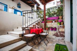 Balkón alebo terasa v ubytovaní Apartments Vidilica