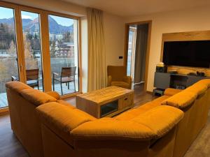 Posezení v ubytování Hotel Ovruč apartmány Vadian