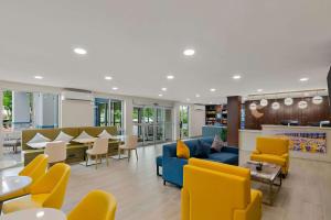 Posezení v ubytování Comfort Inn Conroe