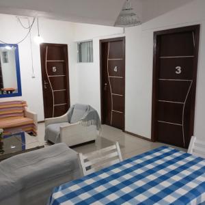 Χώρος καθιστικού στο Pousada Morro dó Macaco ARTE +21 φωτογραφίες