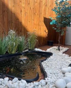 Zahrada ubytování Pandora Spa Lille