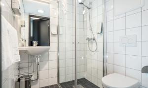 Koupelna v ubytování Thon Hotel Hammerfest